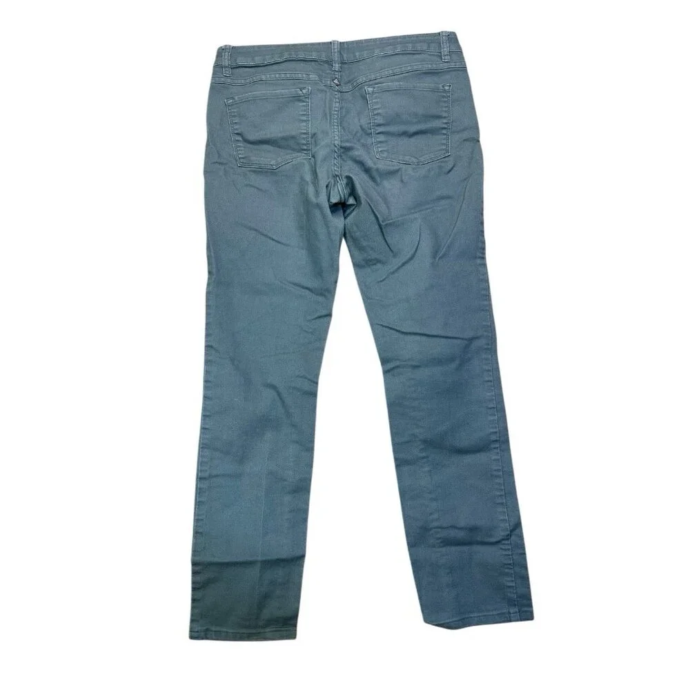 Prana jeans womens straight leg blue mid rise size 12/31 - Picture 2 of 5